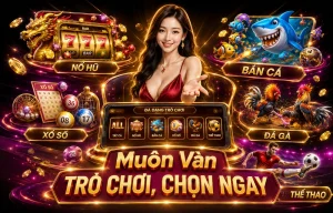 Kho game slot và casino live